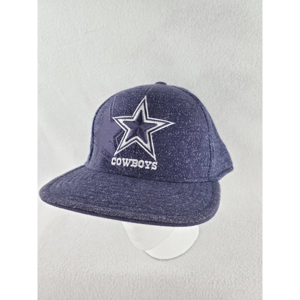 Dallas Cowboys Hat Cap Blue L/XL‎ Reebok On Field Fitted Knit Football NFL